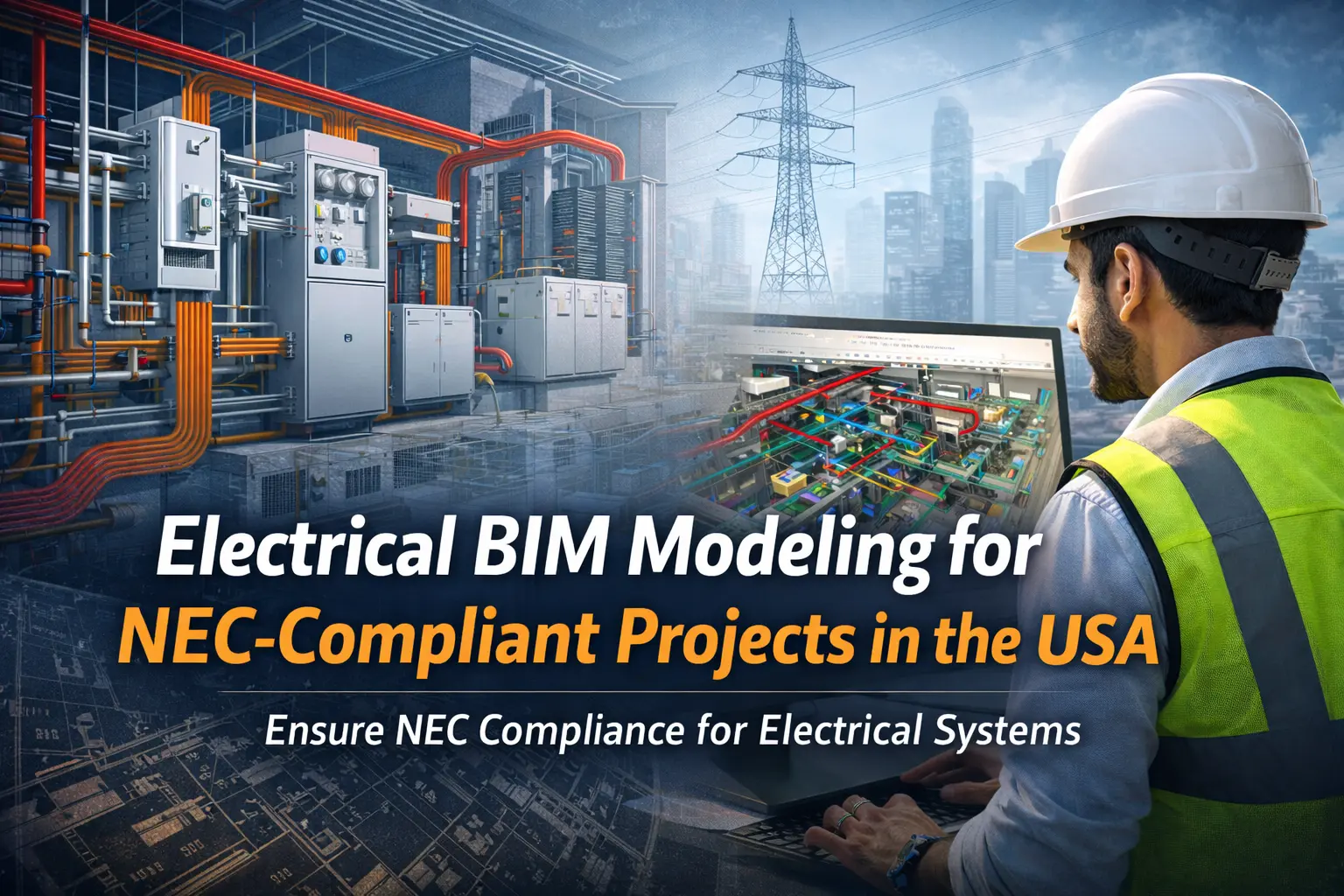 Electrical BIM Modeling for NEC Compliance in US Construction